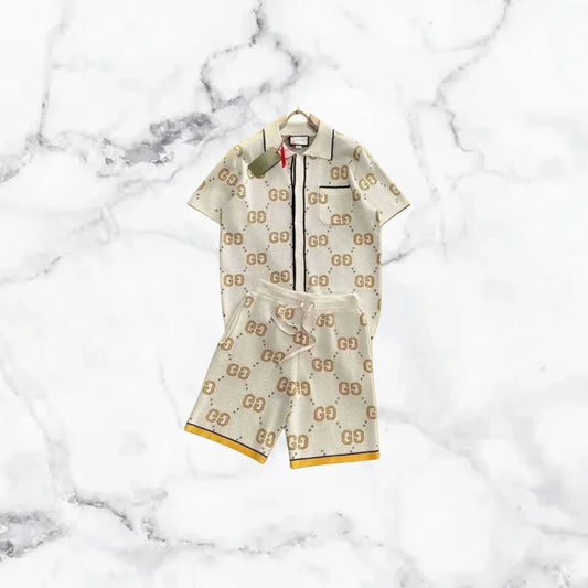 Gucci | Ensemble Chemise/Short - Beige