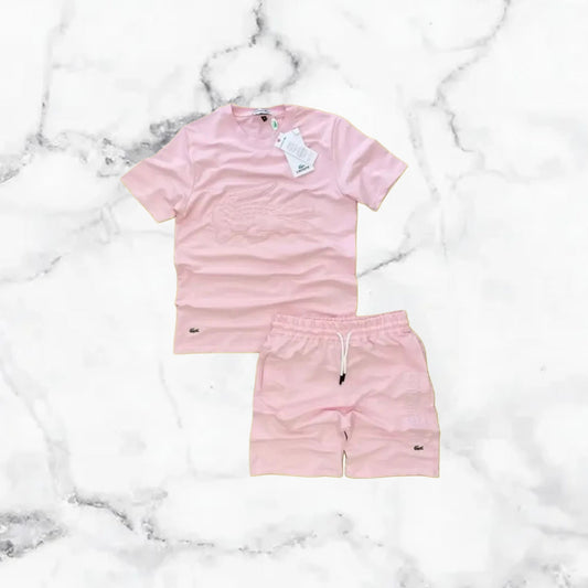 Lacoste | Ensemble T-Shirt/Short - Rose