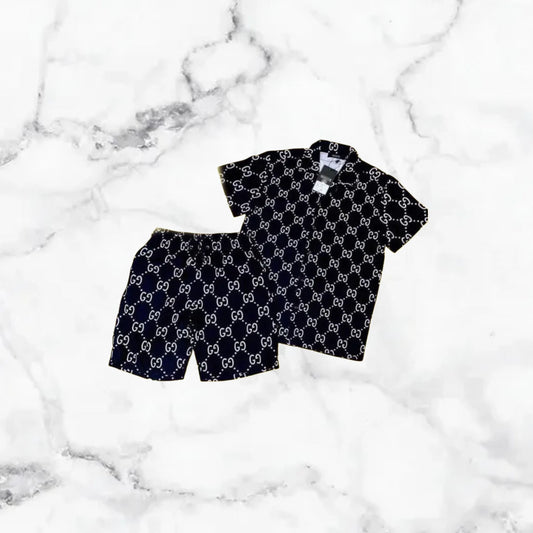 Gucci | Ensemble Chemise/Short - Noir