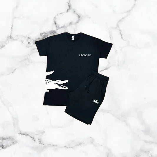 Lacoste | Ensemble T-Shirt/Short - Noir