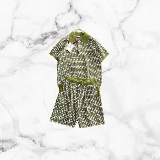 Dior | Ensemble T-Shirt/Short - Vert